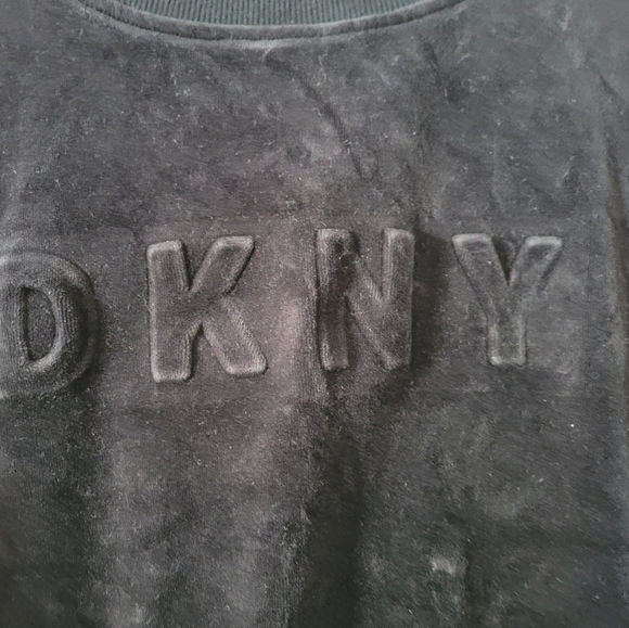 𝅺DKNY Velour Sport Top - Picture 2 of 4